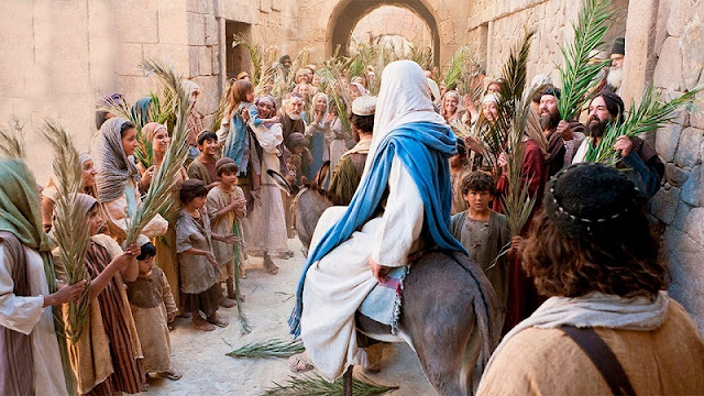 Jezus wjeżdża do Jerozolimy